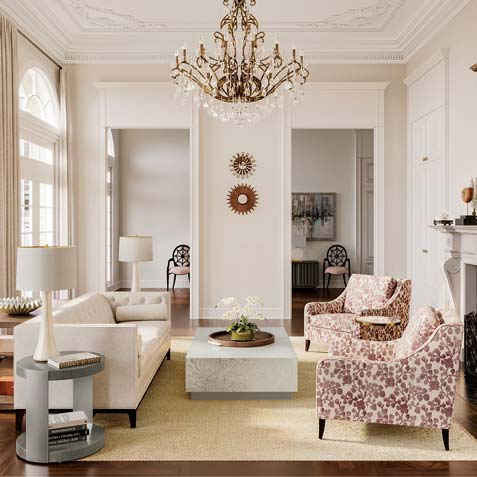 Parisian Living Room Tile