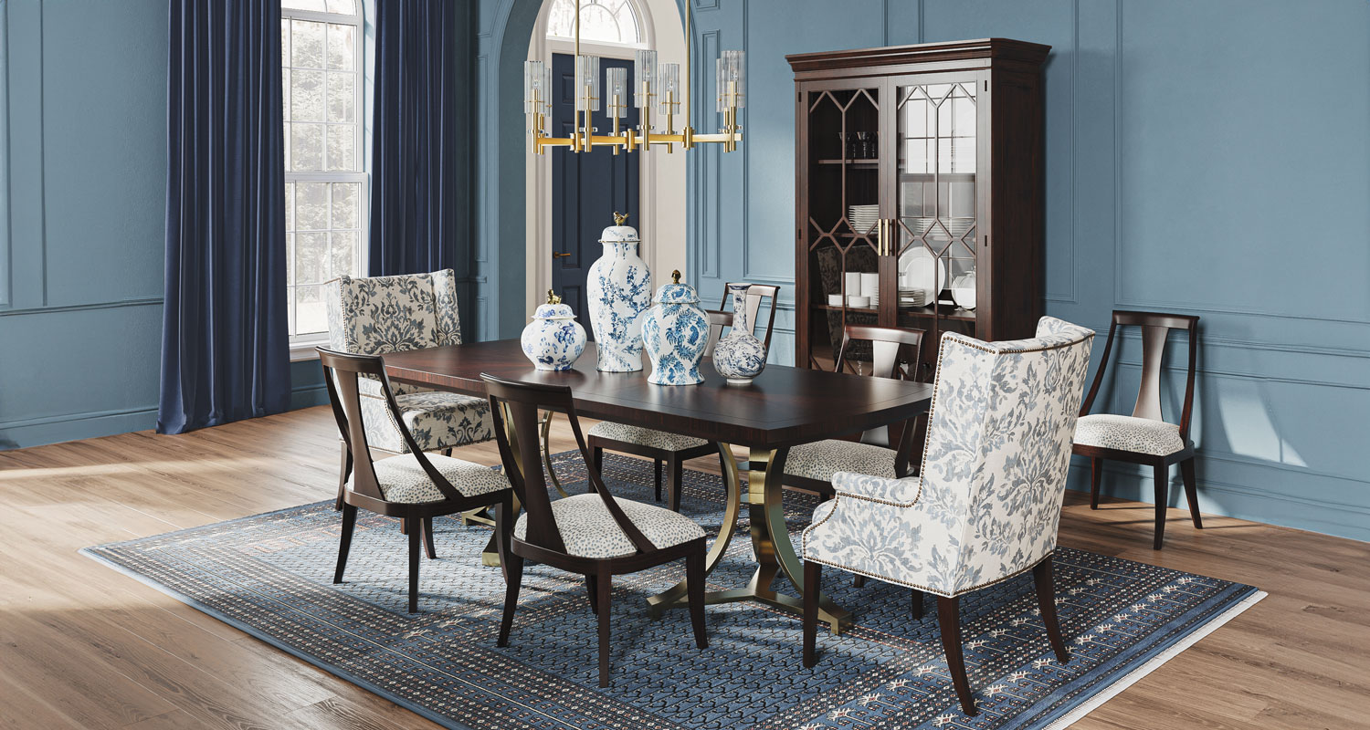 Impeccably Attired Dining Room Main Image