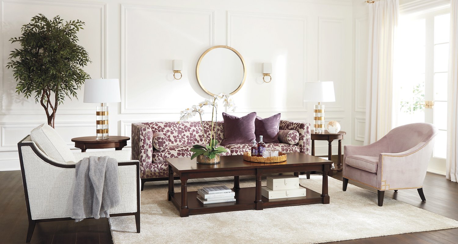 Velvet Blooms Living Room Main Image