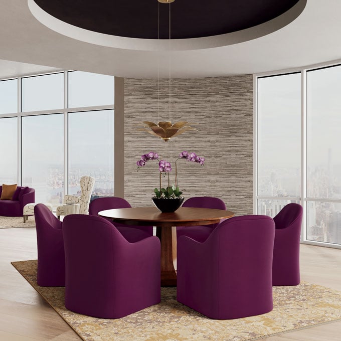 Refined Richness Dining Room Tile