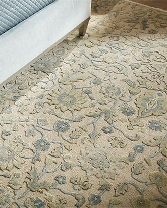 Damas & tapis floraux