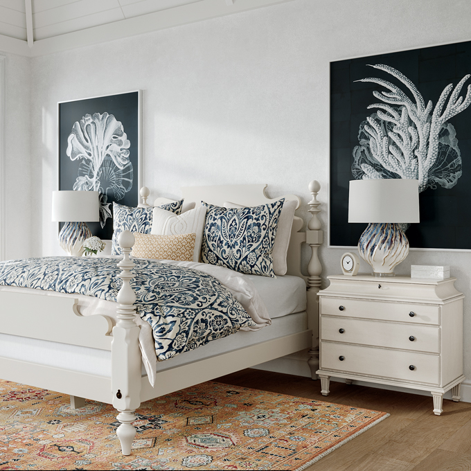 Oceans of Delight Bedroom Tile