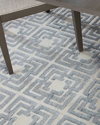 Tapis &agrave;&nbsp;motifs g&eacute;om&eacute;triques & rayures