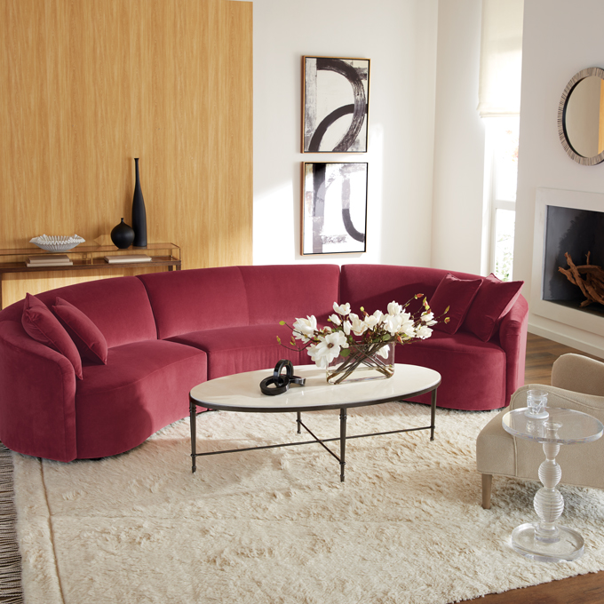 Modern Flow Living Room Tile