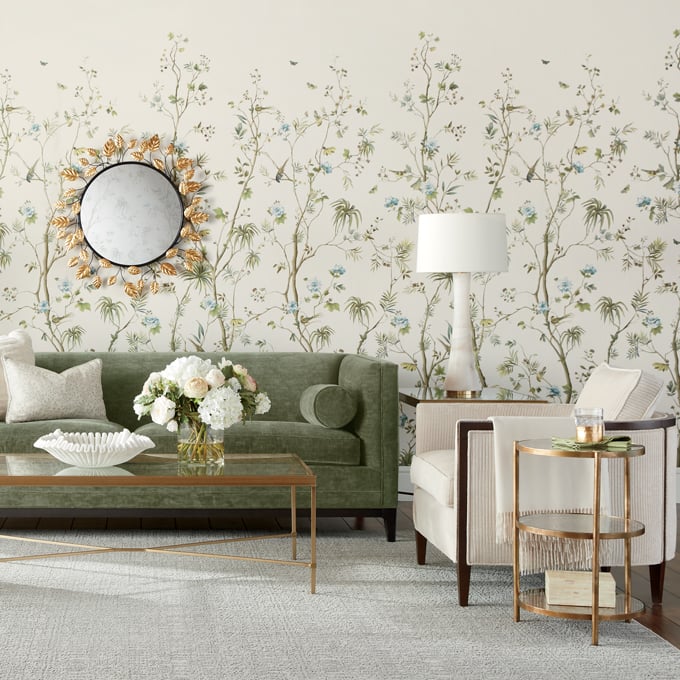Botanical Beauty Living Room Tile