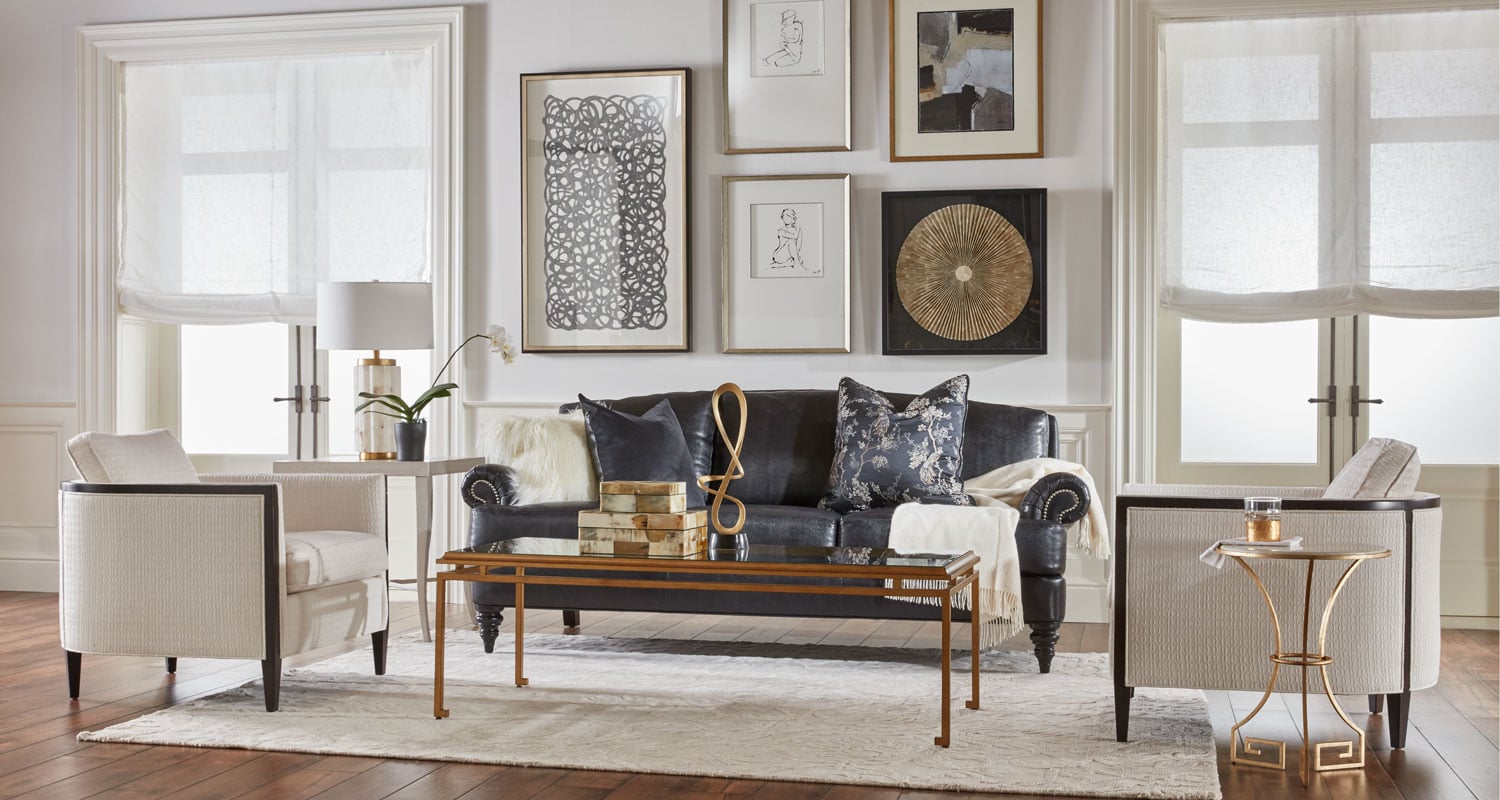 The Beauty of Contrast Living Room Main Image