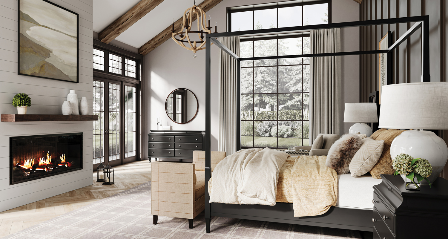 Modern Country Bedroom Main Image