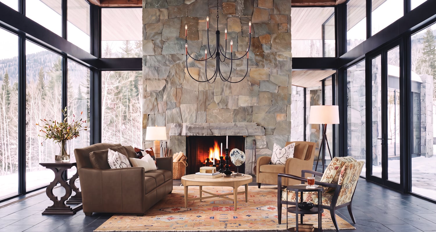 Private Lodge Living Room Main Image