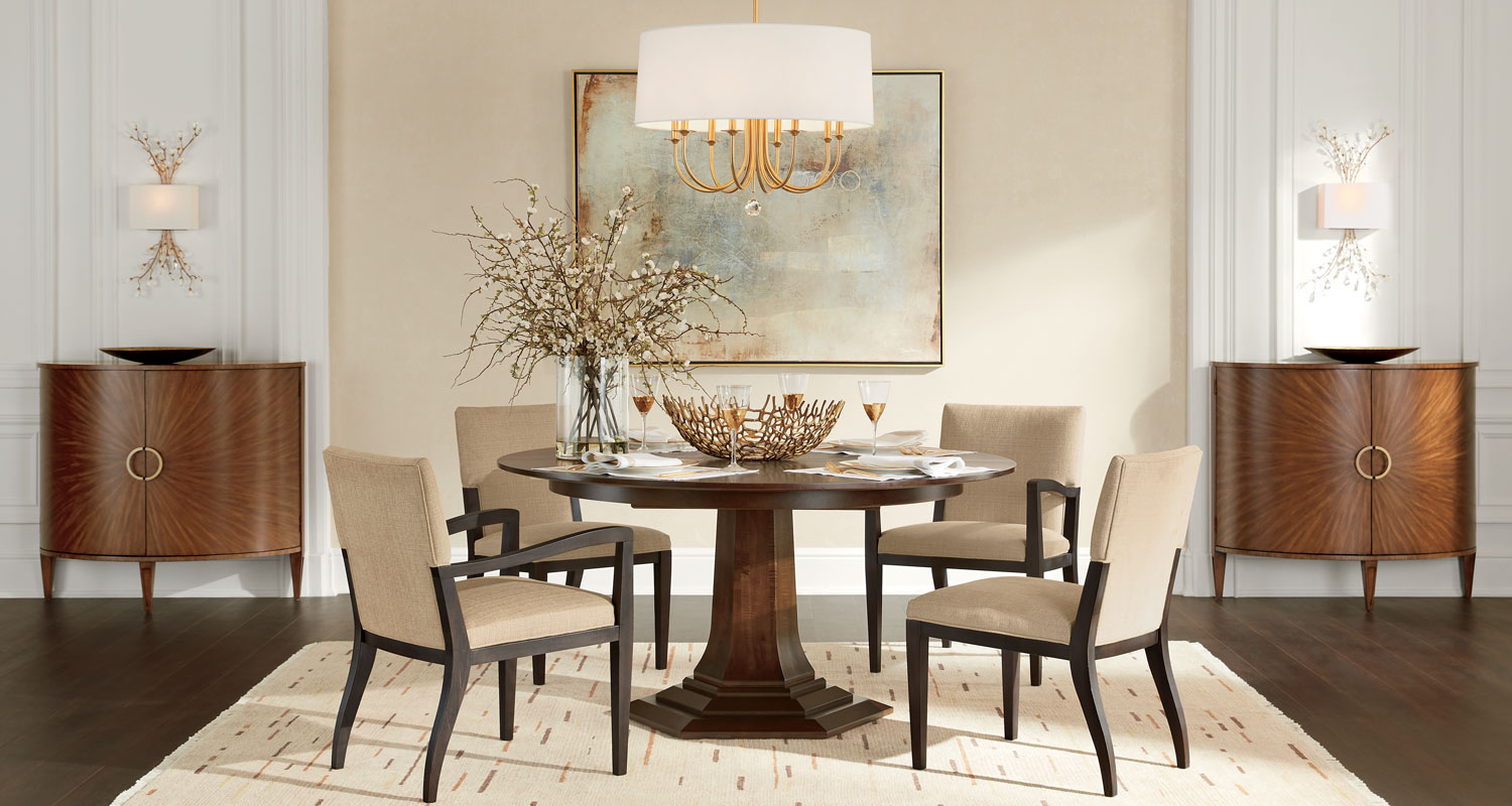 Pleasingly Refined Dining Room Main Image