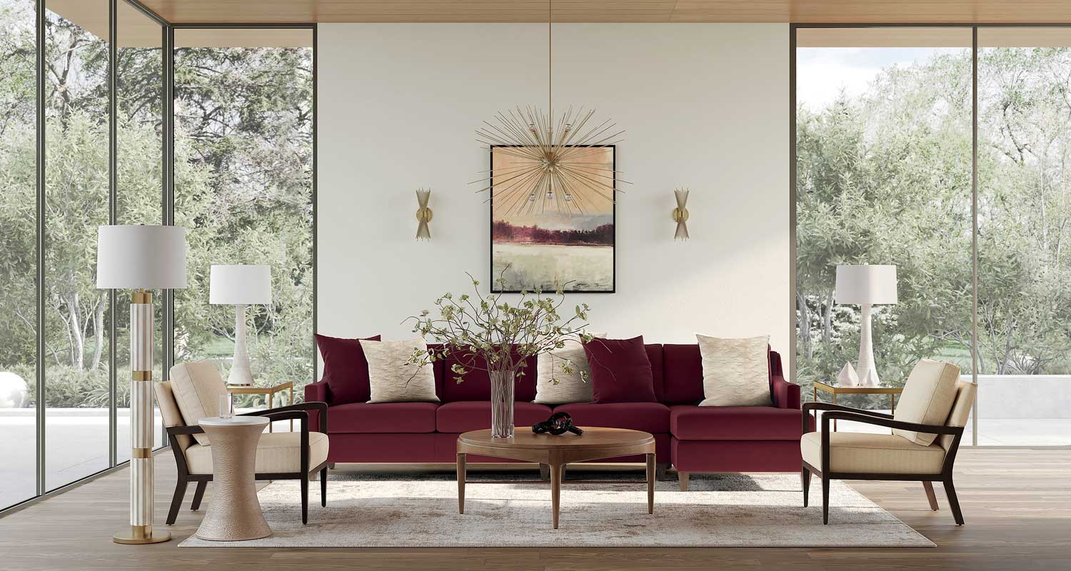 Modern-Classic Medley Living Room Main Image