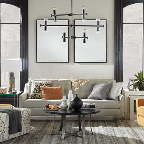 More Flair Per Square Living Room Tile