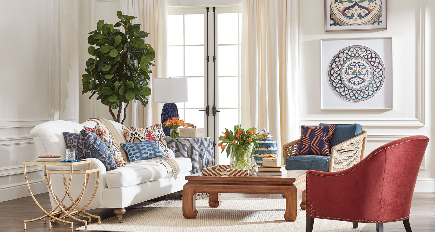 A Casually Classic Living Room Main Image