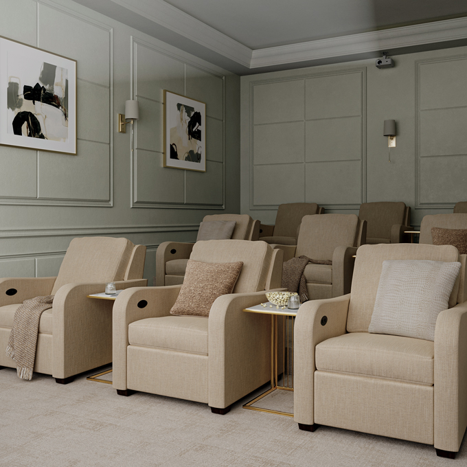 Screen Time You Can Feel Good About Home Theater Tile