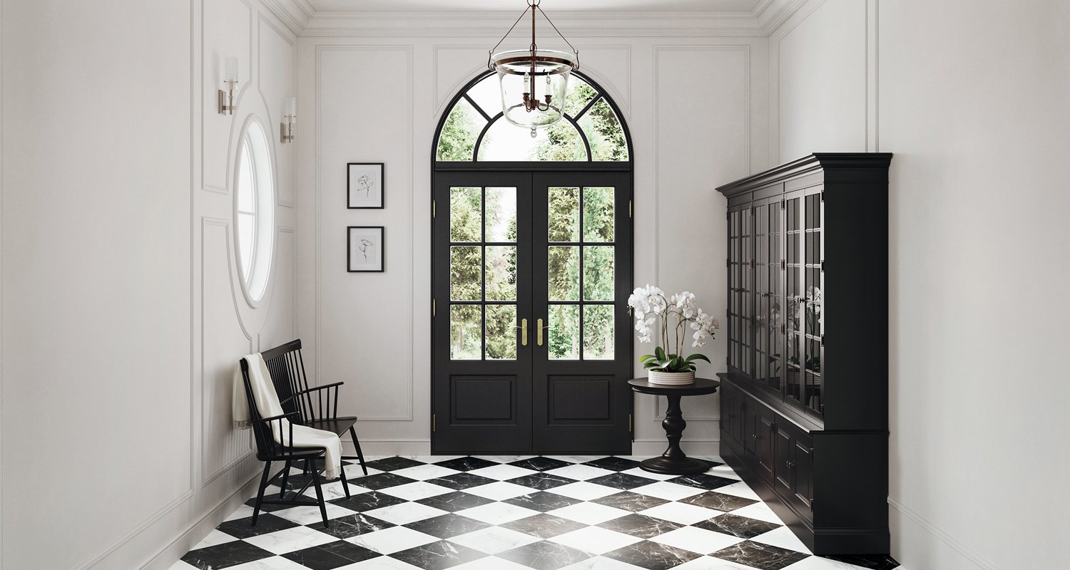 Black & White Entryway Main Image