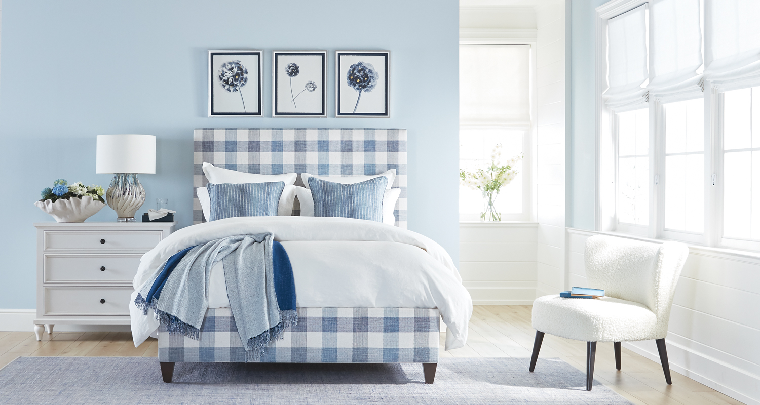 Gorgeously Gingham Bedroom Main Image