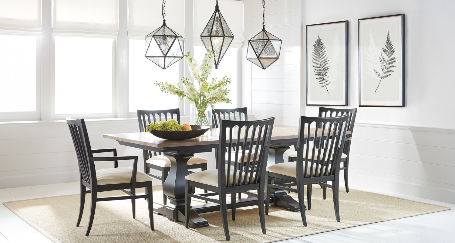 Seen in a Modern Light Dining Room Main Image