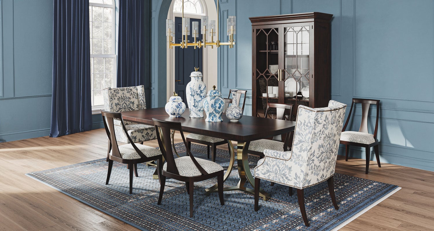 Impeccably Attired Dining Room Main Image