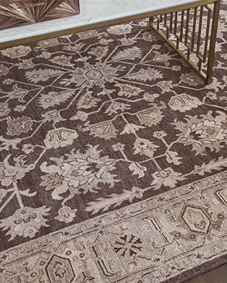 Tapis &agrave;&nbsp;motifs traditionnels
