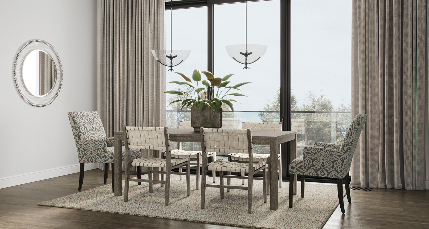Worldly Perspective Dining Room Main Image