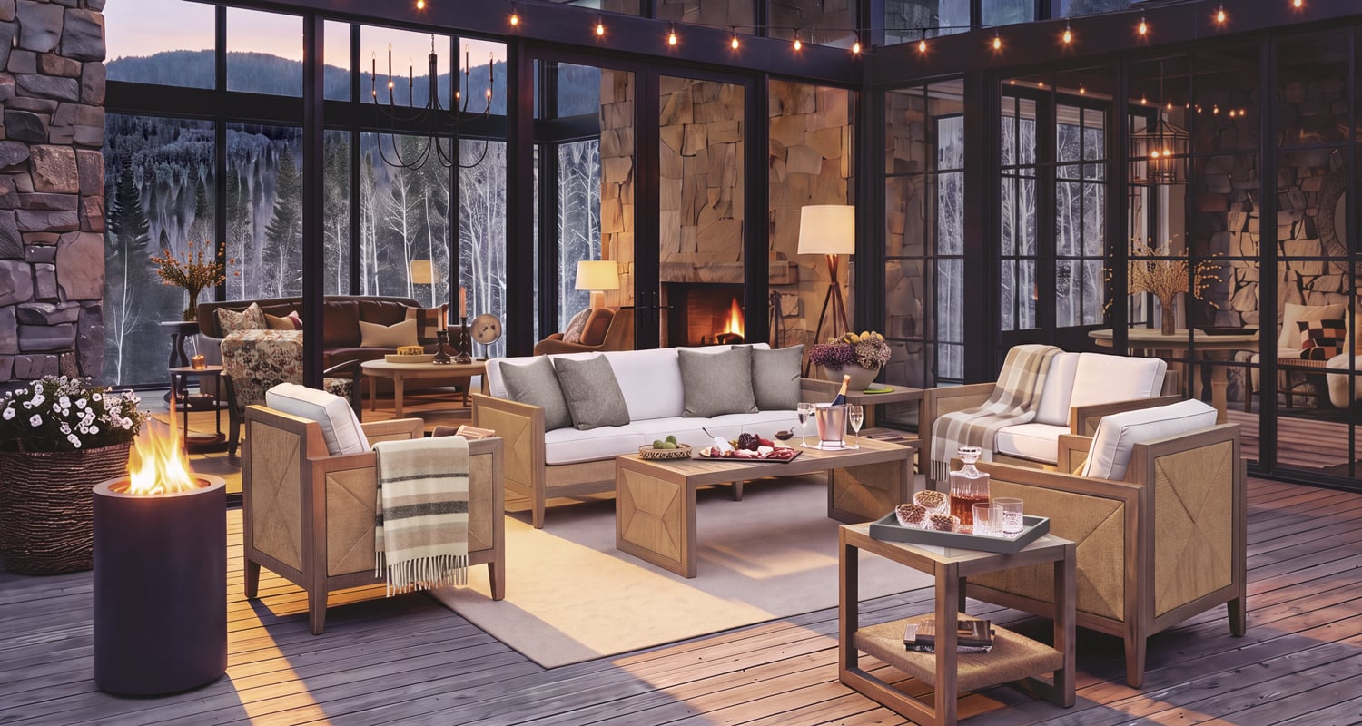 Outdoor Luxury Outdoor Living Room Main Image