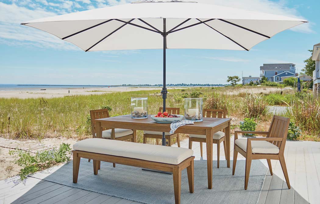 Outdoor Dining Room by the Beach Main Image