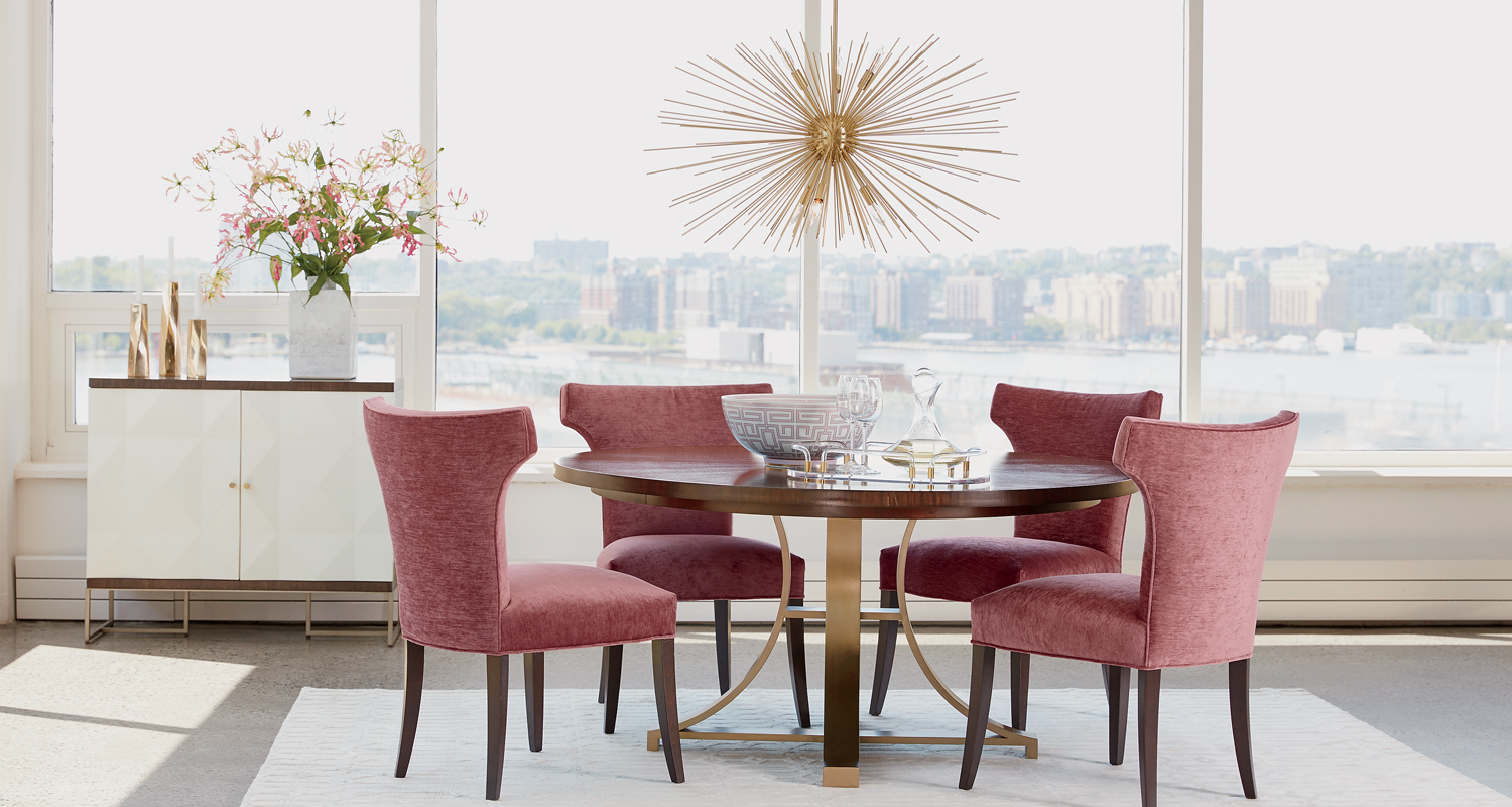 A Nod to Art Deco Dining Room Main Image